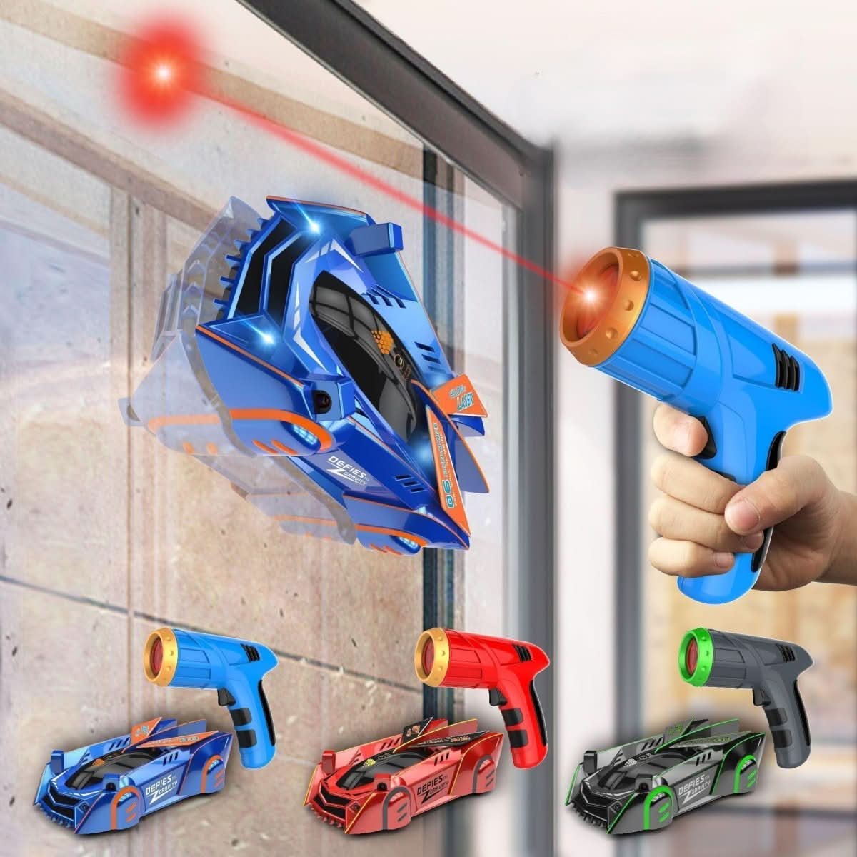 Auto telecomandata per bambini che scala le pareti con controllo laser | Euroselle