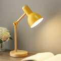 Lampe de bureau LED avec accent en bois | Euroselle