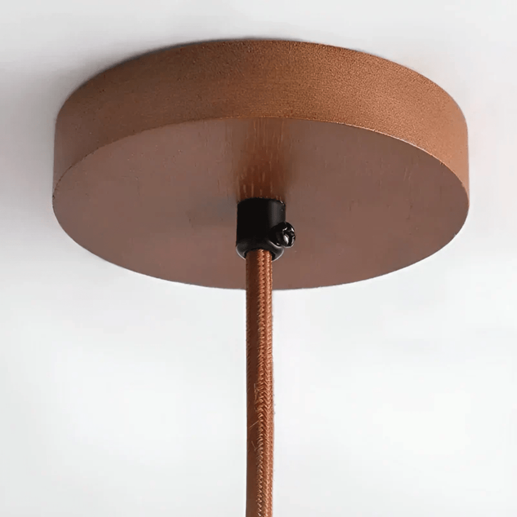 Fa és kő retro függőlámpa hangulatos környezethez | Euroselle