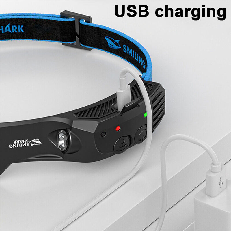 Led USB Rechargeable Powerful Headlamp | Euroselle