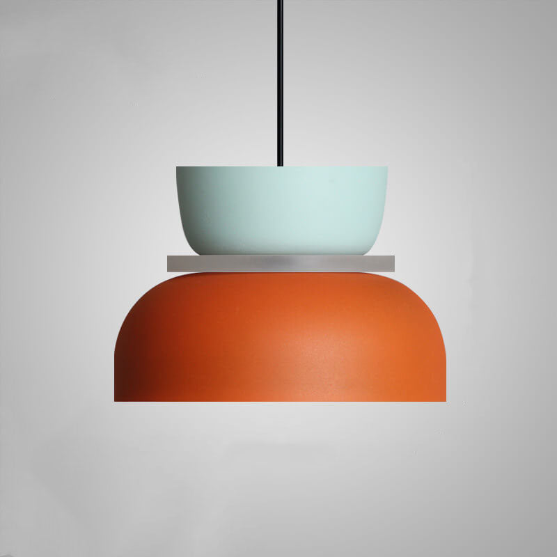 Scandinavische macaron-hanglamp | Moderne ledverlichting | Euroselle