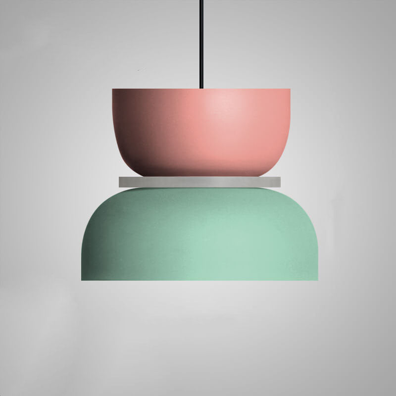 Scandinavische macaron-hanglamp | Moderne ledverlichting | Euroselle