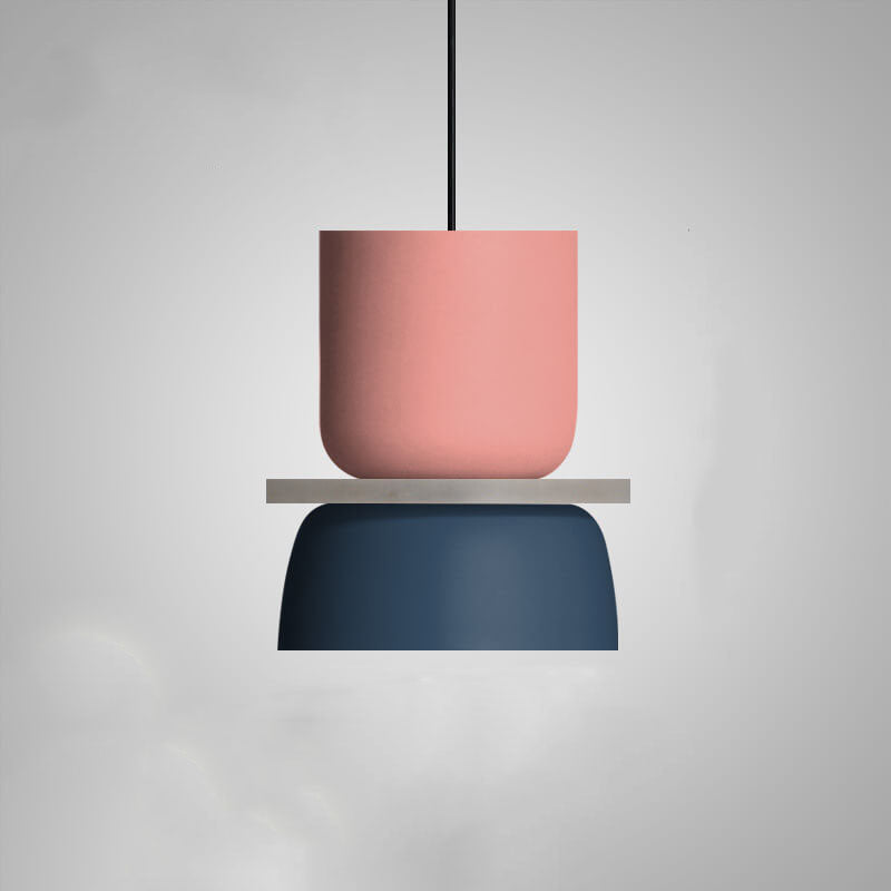 Scandinavische macaron-hanglamp | Moderne ledverlichting | Euroselle