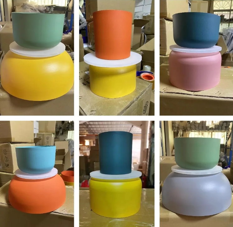 Scandinavische macaron-hanglamp | Moderne ledverlichting | Euroselle