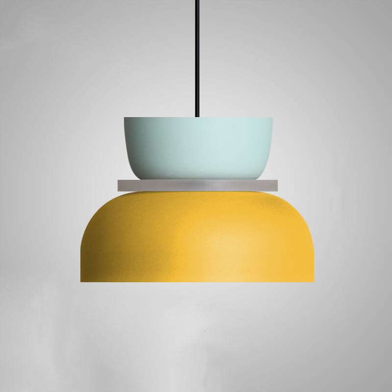 Scandinavische macaron-hanglamp | Moderne ledverlichting | Euroselle