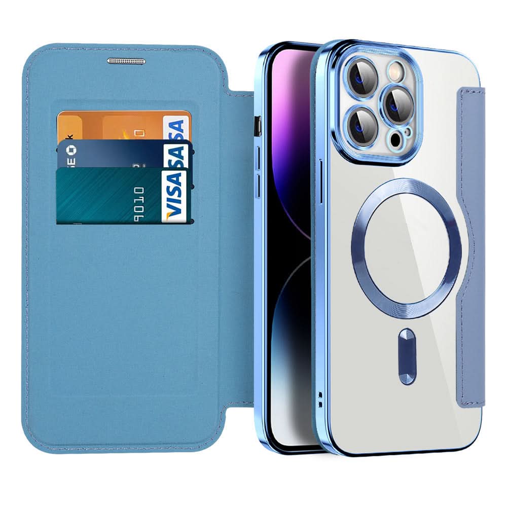 磁気式レザーフリップケース iPhone 11～14シリーズ | Euroselle