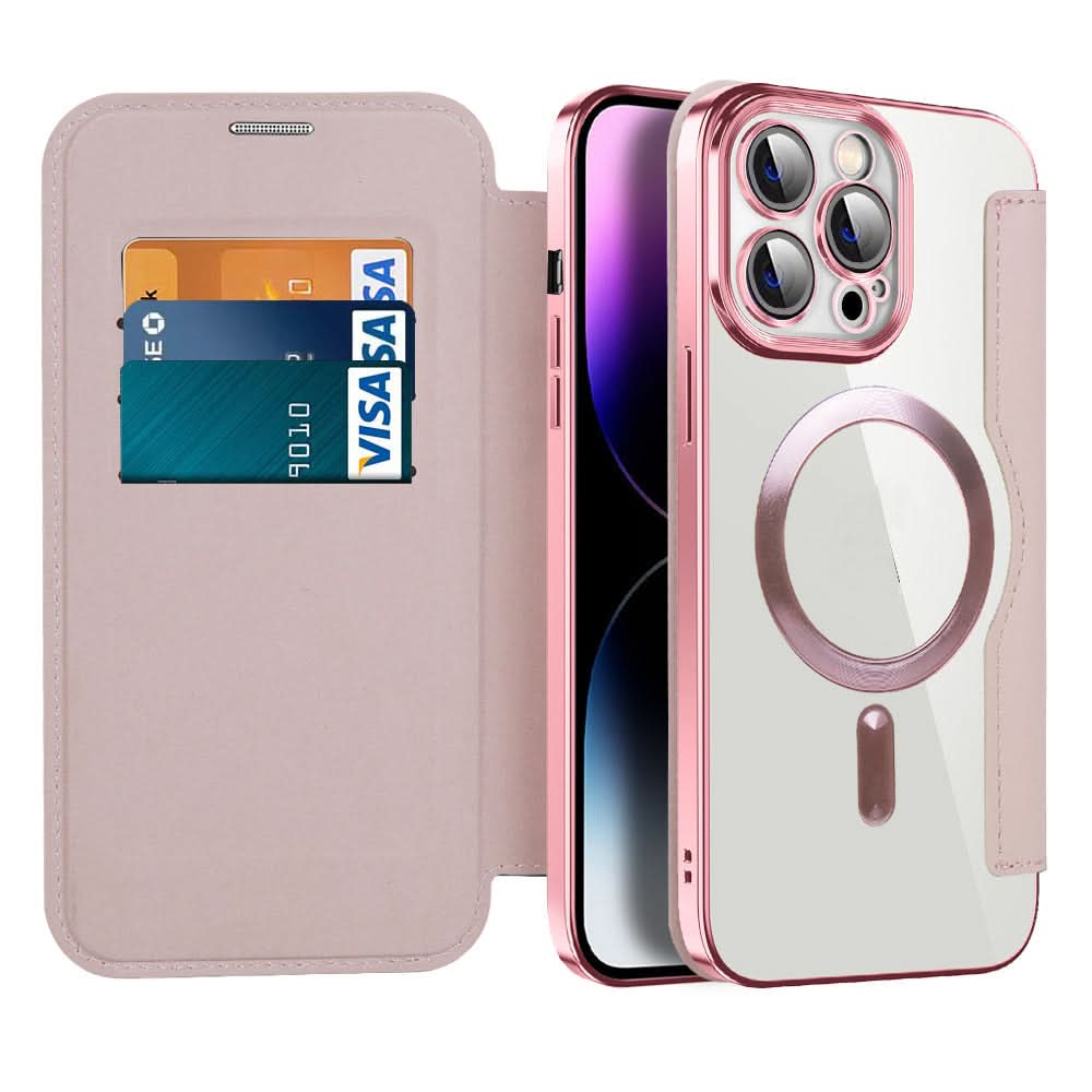 磁気式レザーフリップケース iPhone 11～14シリーズ | Euroselle
