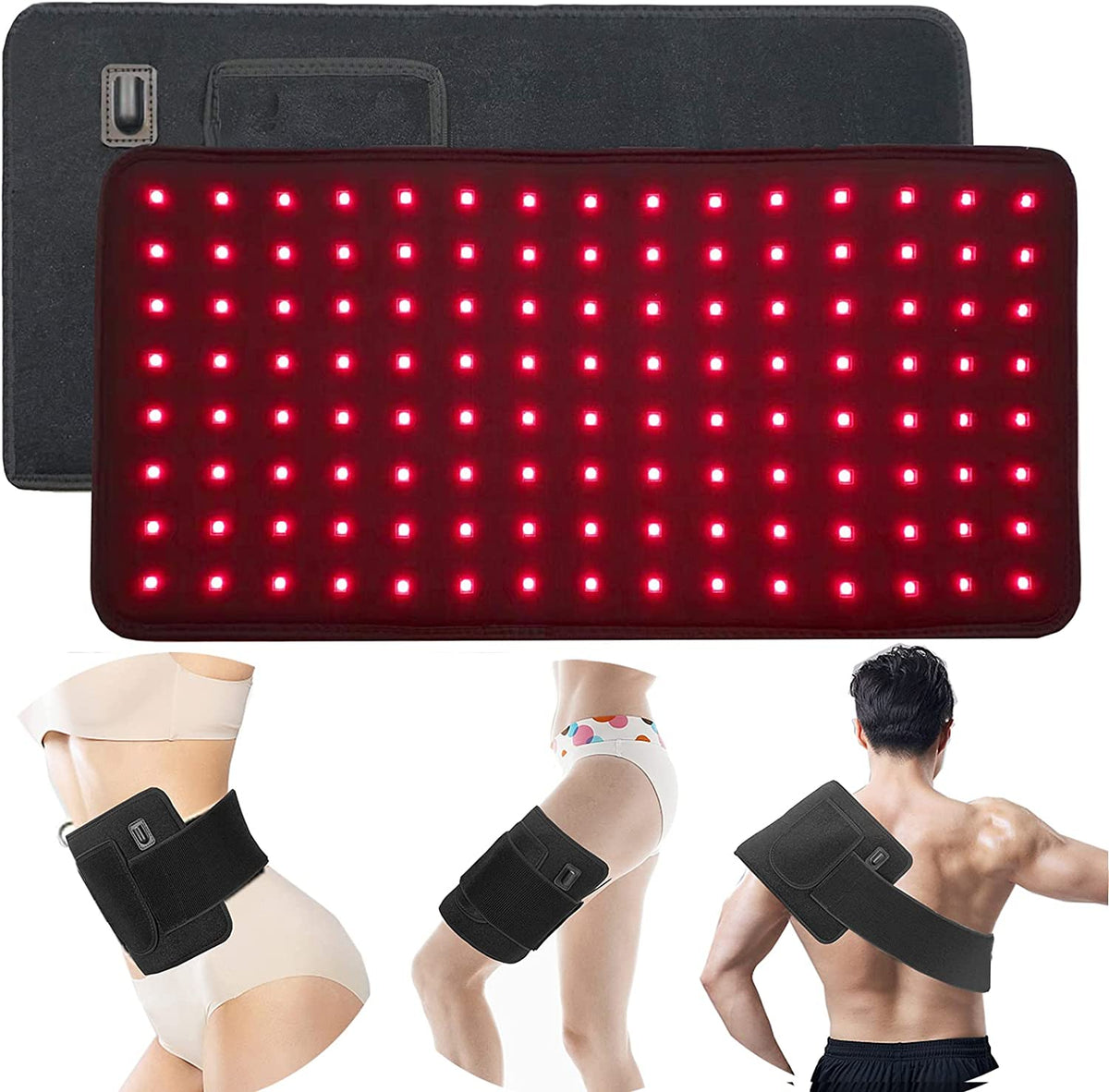 Cintura con fascia per terapia a luce infrarossa per uso domestico, di grado medicale, per alleviare il dolore | Euroselle