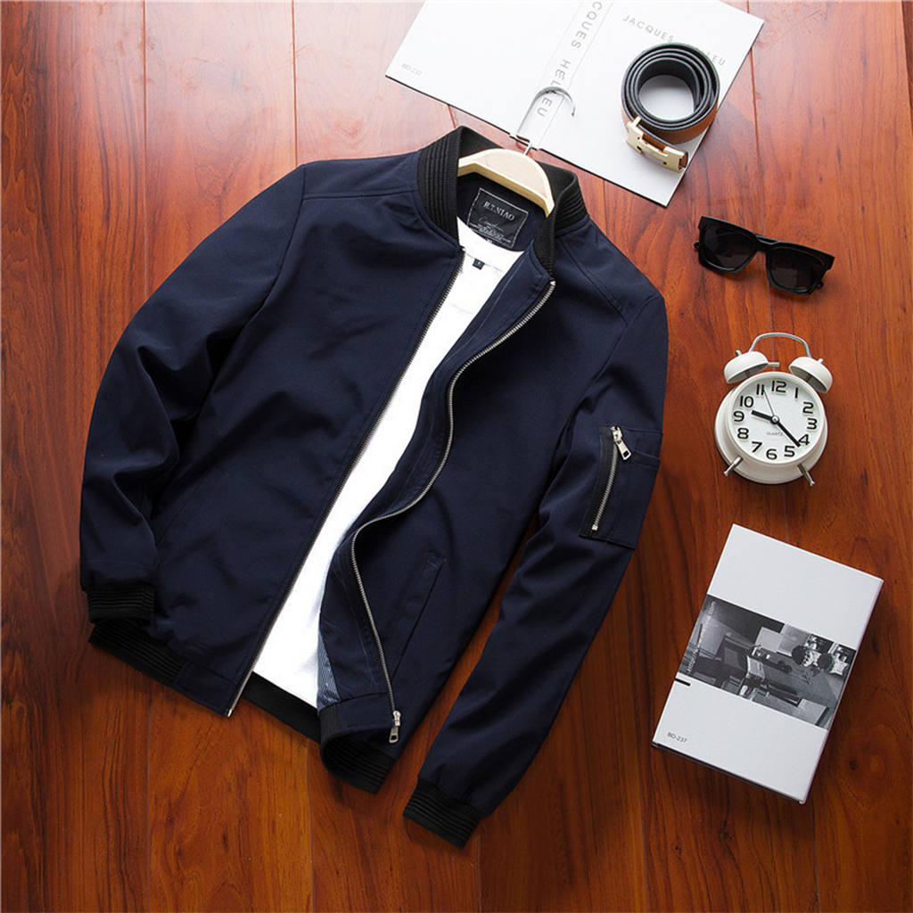 Veste Bomber Polyvalente pour Homme avec Poche zippée | Euroselle