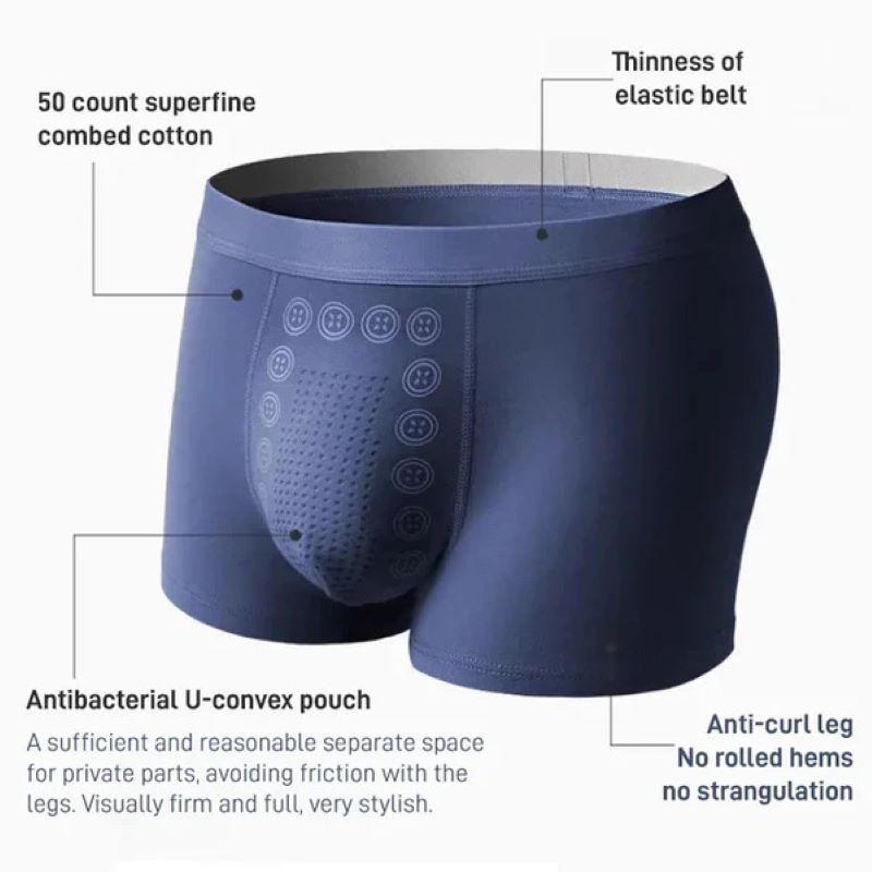 Ropa interior masculina de masaje magnético | Diseño de sujeción y comodidad | Euroselle