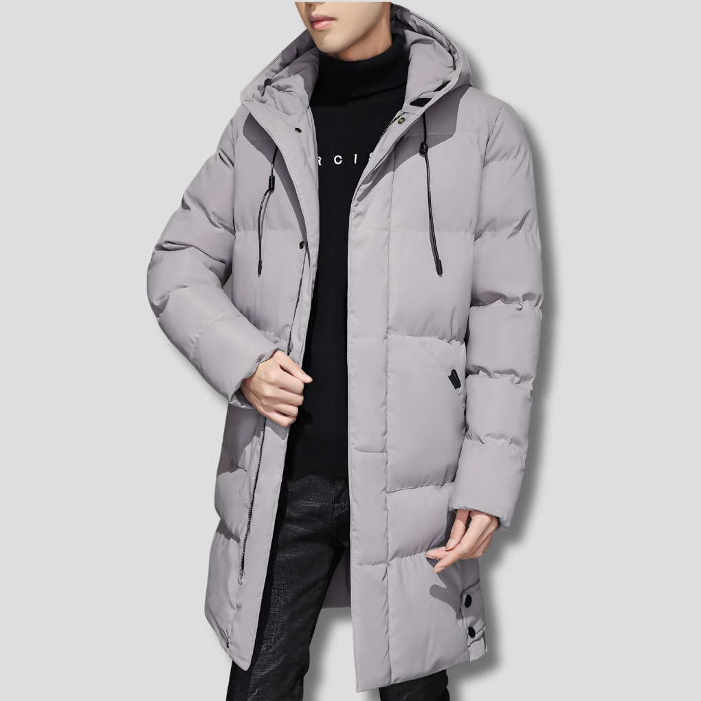 Men's Insulated Hooded Parka for Cold Weather | Euroselle