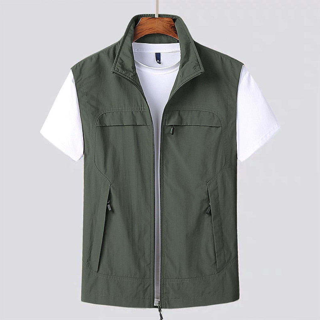Men's Lightweight Zip-Up Vest | Euroselle