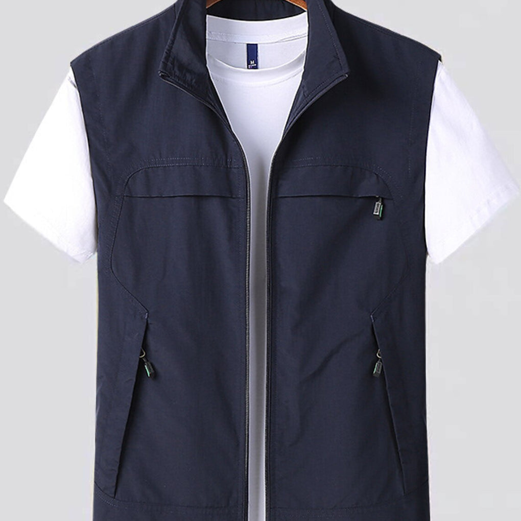 Men's Lightweight Zip-Up Vest | Euroselle