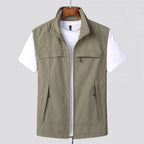 Men's Lightweight Zip-Up Vest | Euroselle