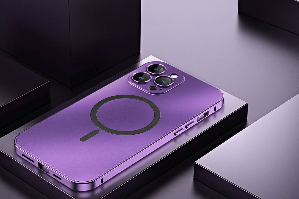 Funda metálica con protección para la cámara - iPhone | Euroselle