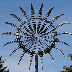 Espanta-vento de metal Euroselle para jardim | Euroselle