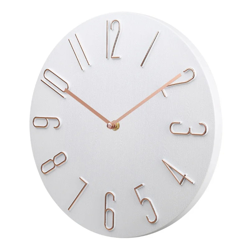 Moderní minimalistické tiché hodiny – stylové nástěnné hodiny | Euroselle