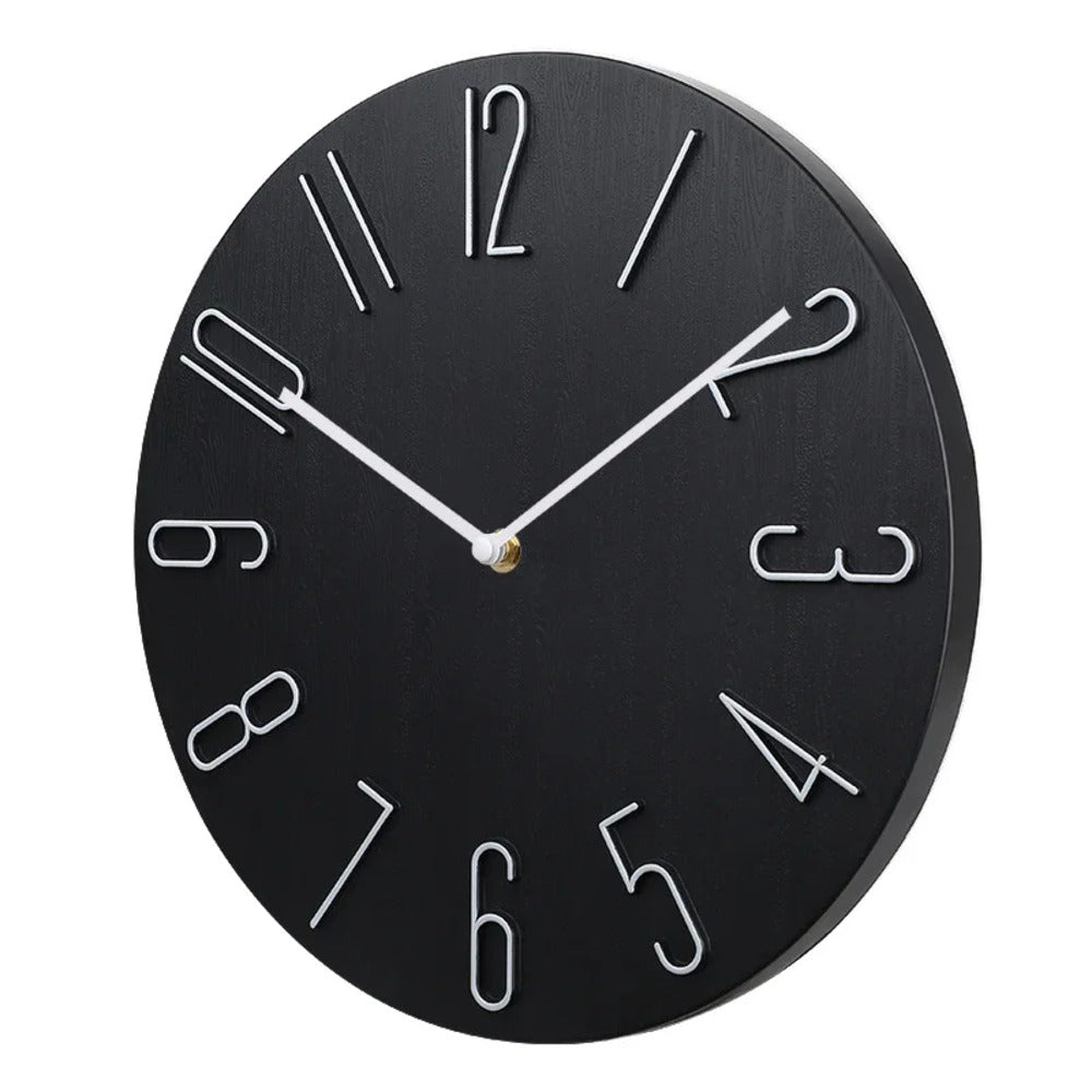 Moderní minimalistické tiché hodiny – stylové nástěnné hodiny | Euroselle