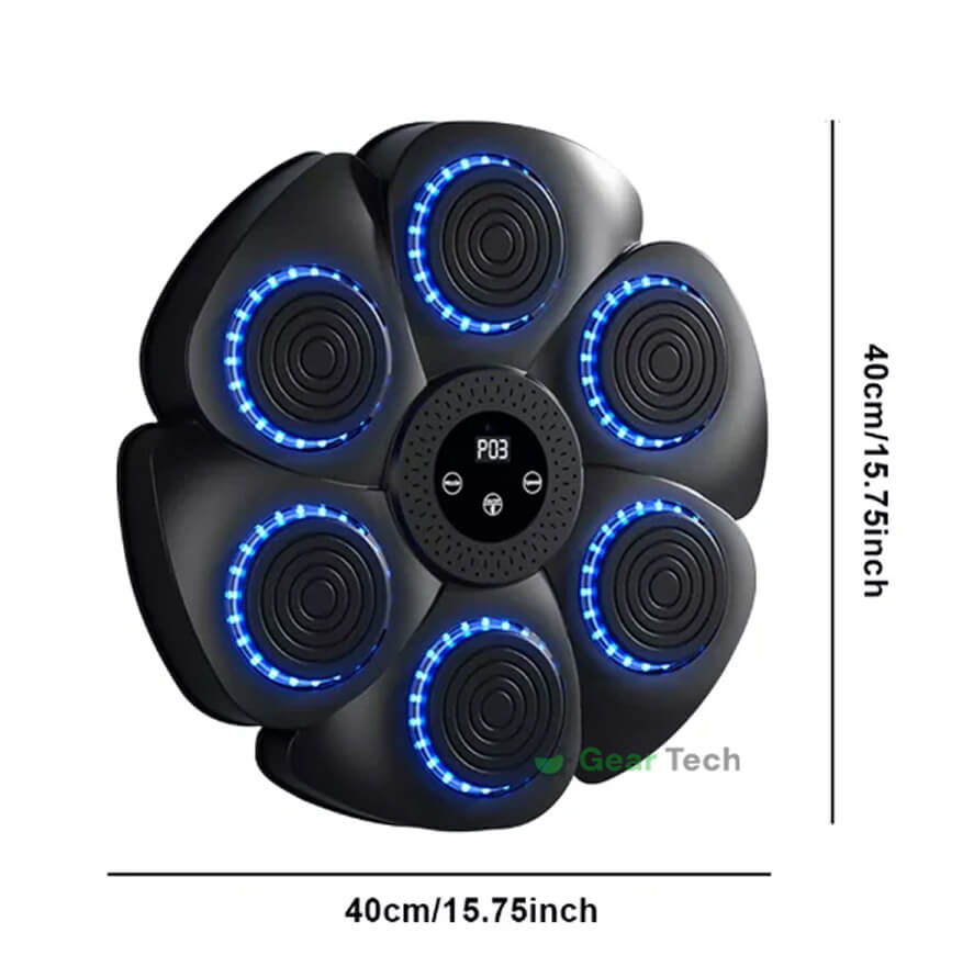 Hudební boxovací stroj | Interaktivní trénink | RGB a Bluetooth | Euroselle