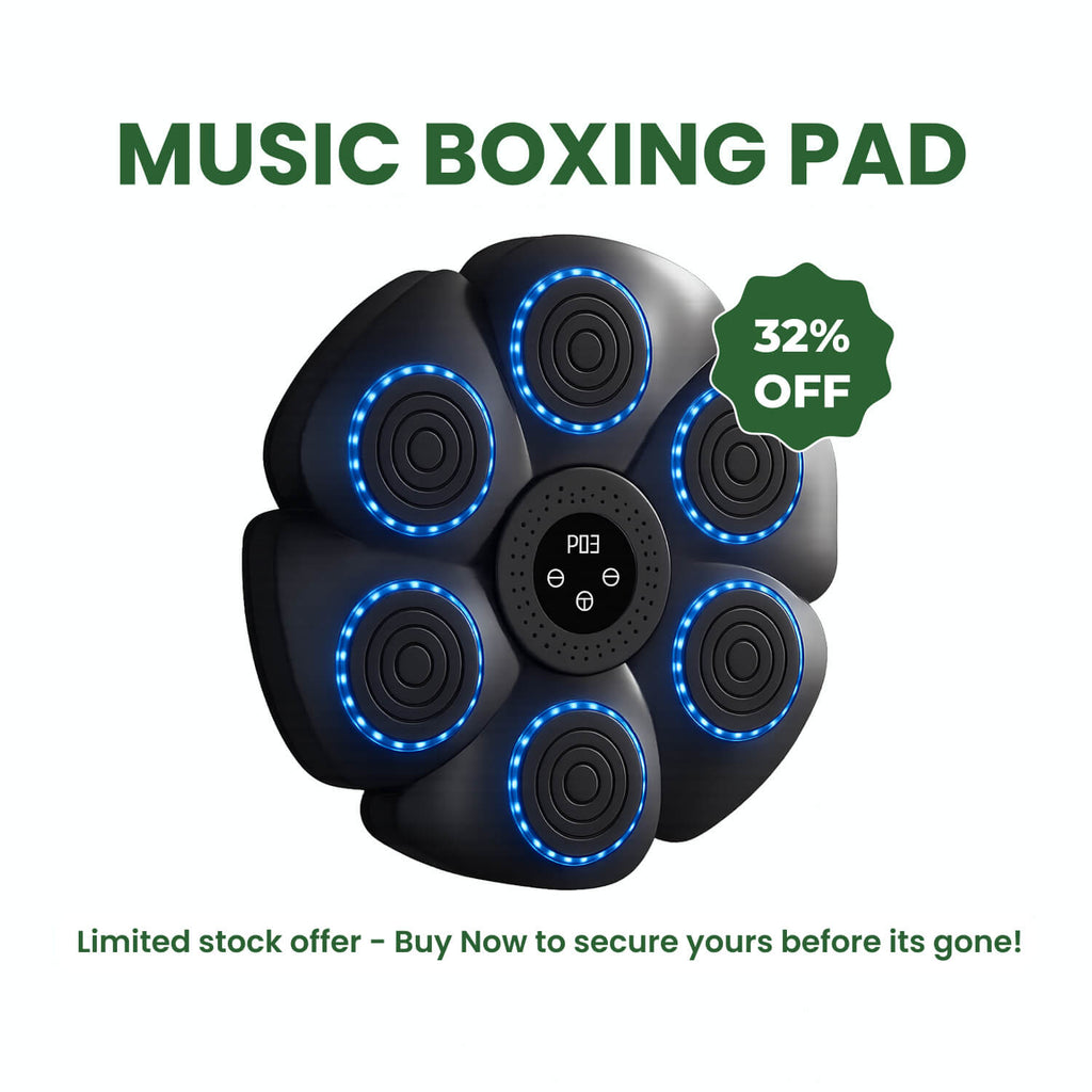 Hudební boxovací stroj | Interaktivní trénink | RGB a Bluetooth | Euroselle