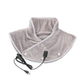 Masajeador térmico para cuello y hombros | Alivio del estrés y relajación muscular | Alimentación por USB y ajustable | Euroselle