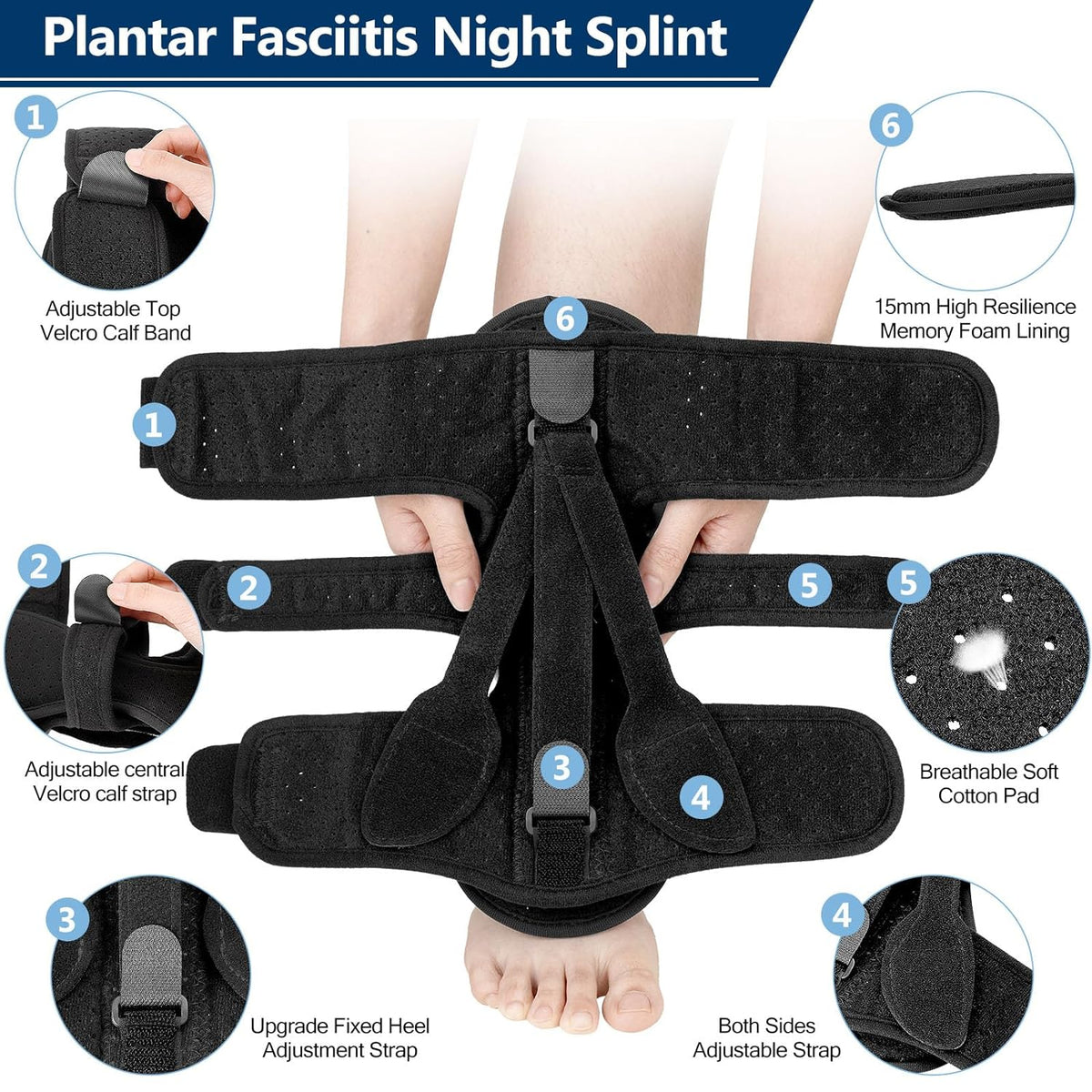 Nachtschiene gegen Plantarfasziitis | Euroselle