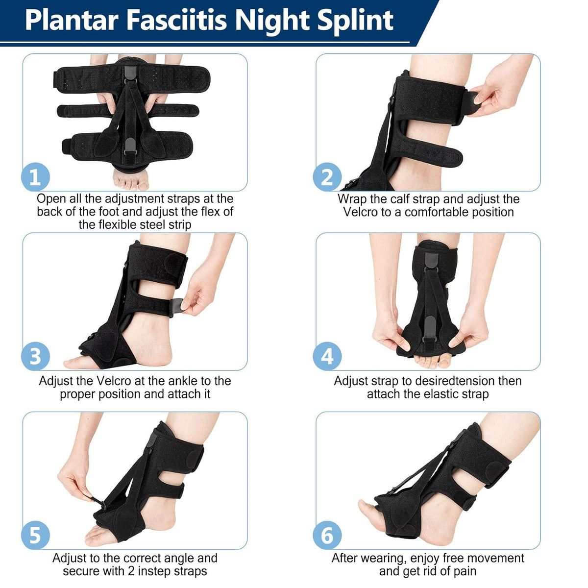 Nachtschiene gegen Plantarfasziitis | Euroselle