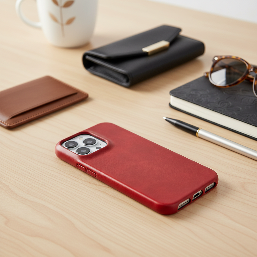 Oil Wax Genuine Leather Apple iPhone Case | Euroselle
