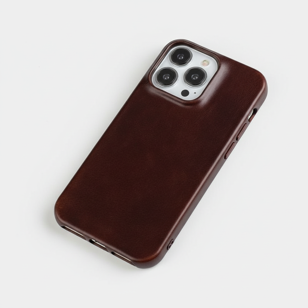 Oil Wax Genuine Leather Apple iPhone Case | Euroselle