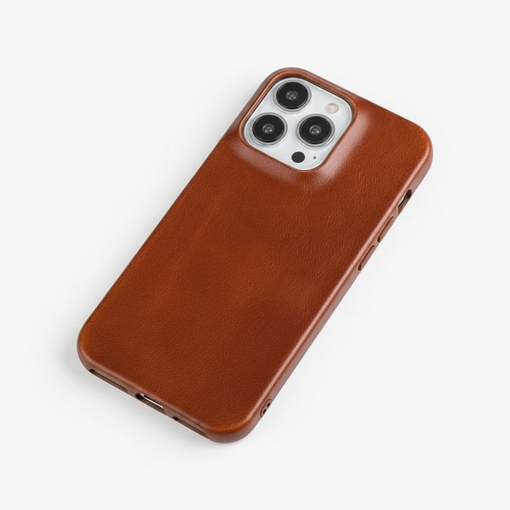 Oil Wax Genuine Leather Apple iPhone Case | Euroselle