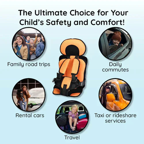 Portable & Foldable Child Car Booster Seat | Euroselle