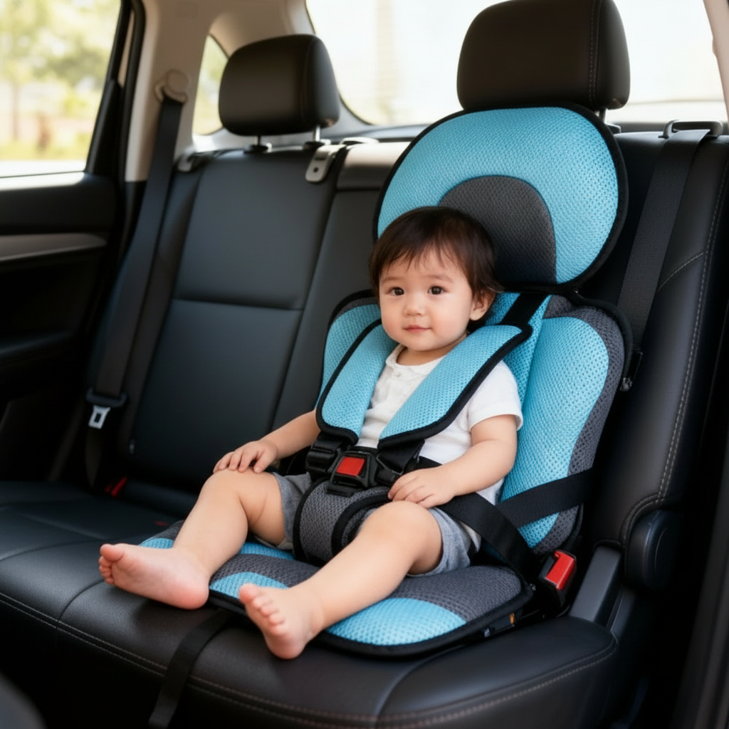 Portable & Foldable Child Car Booster Seat | Euroselle