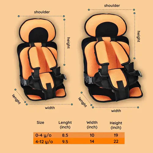 Portable & Foldable Child Car Booster Seat | Euroselle
