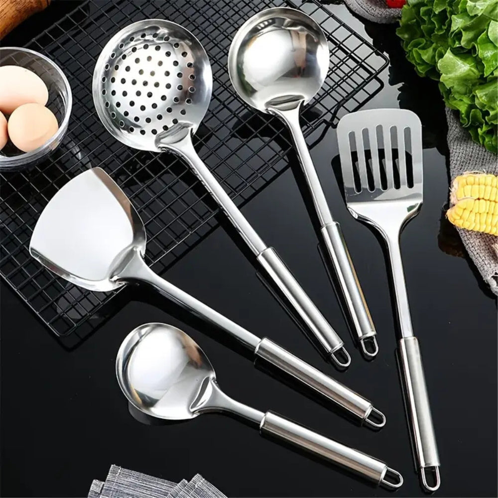 Premium Stainless Steel Kitchen Utensils | 5 Piece Set | Euroselle