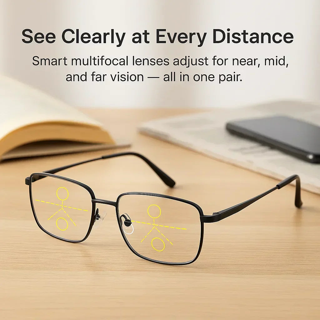 Progressive Multifocal Glasses | Euroselle