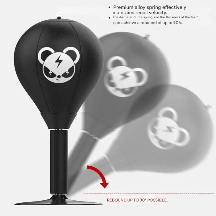 Ballon de frappe avec base à forte succion – PowerStrike | Euroselle