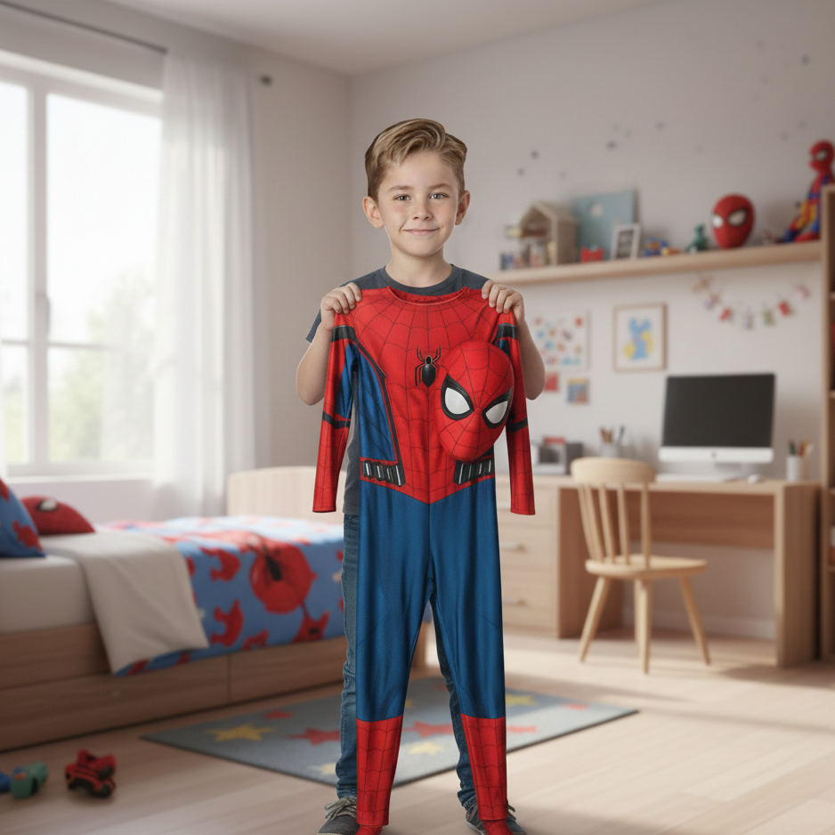 Realistisches Superheldenkostüm für Kinder und Erwachsene | Euroselle