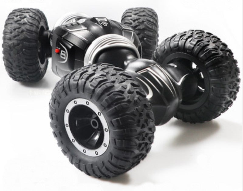 Genopladelig 4WD-fjernstyret stunt-offroadbil med litiumbatteri og gummidæk med vakuumgreb, egnet til kørsel på forskellige ujævne veje, til voksne og børn | Euroselle
