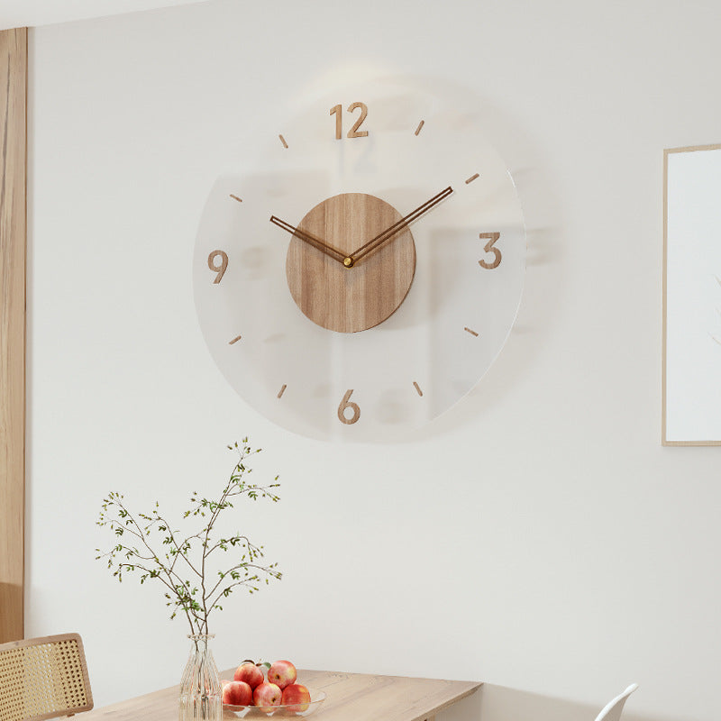 Reloj de pared de madera de estilo escandinavo - WoodWave | Euroselle
