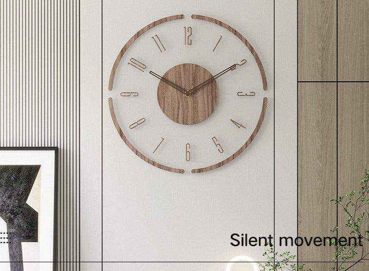 Reloj de pared de madera de estilo escandinavo - WoodWave | Euroselle