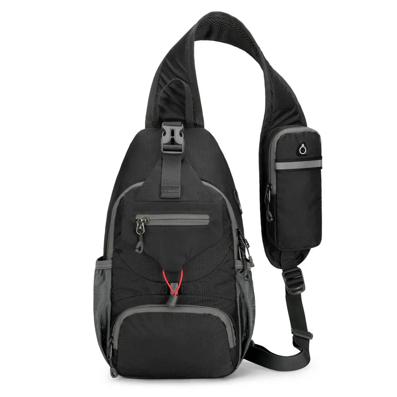 SecurePack | Vandtæt skulderrygsæk med tyverisikring og flere lommer – let crossbody-rejsetaske | Euroselle