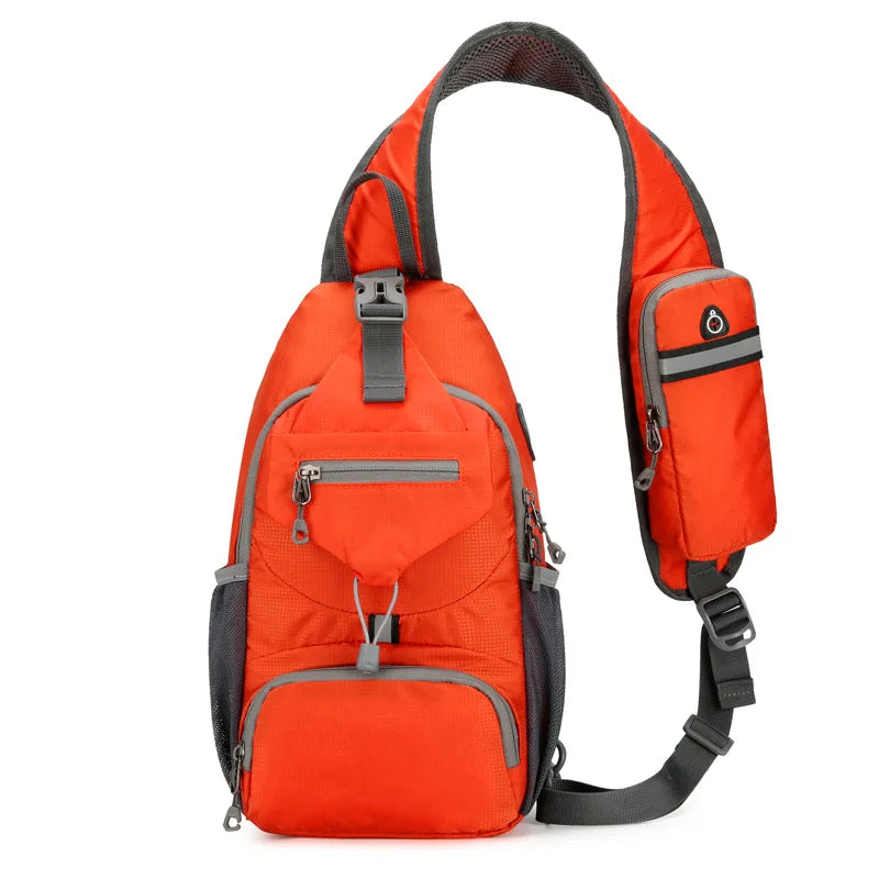 SecurePack | Vandtæt skulderrygsæk med tyverisikring og flere lommer – let crossbody-rejsetaske | Euroselle