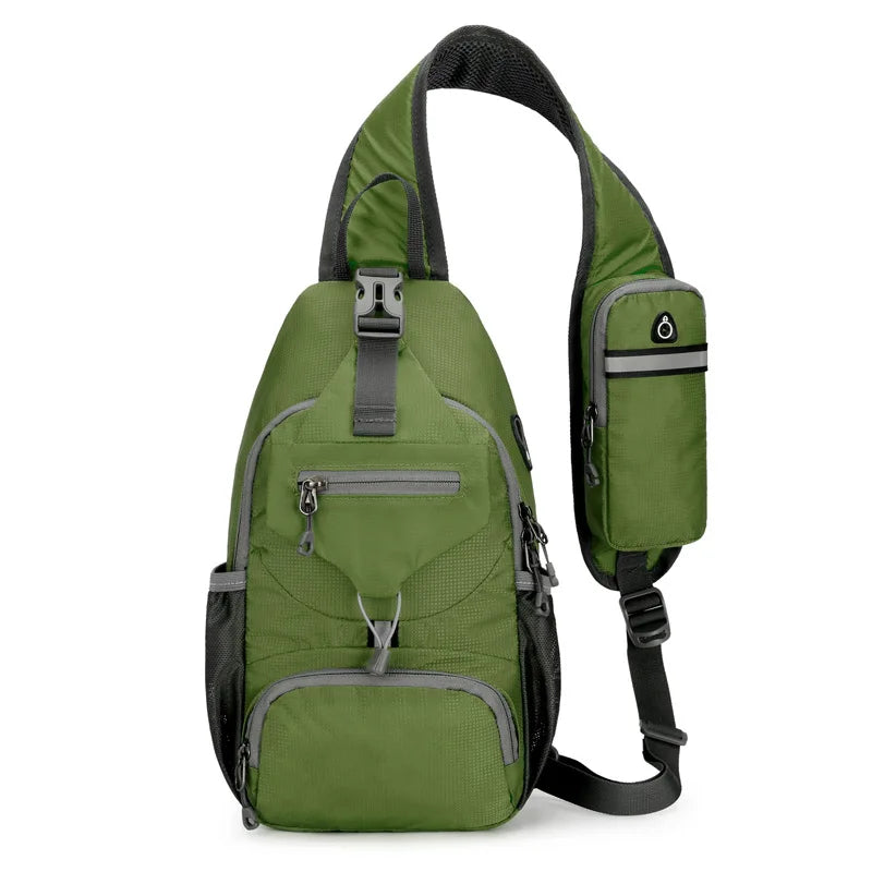 SecurePack | Vandtæt skulderrygsæk med tyverisikring og flere lommer – let crossbody-rejsetaske | Euroselle
