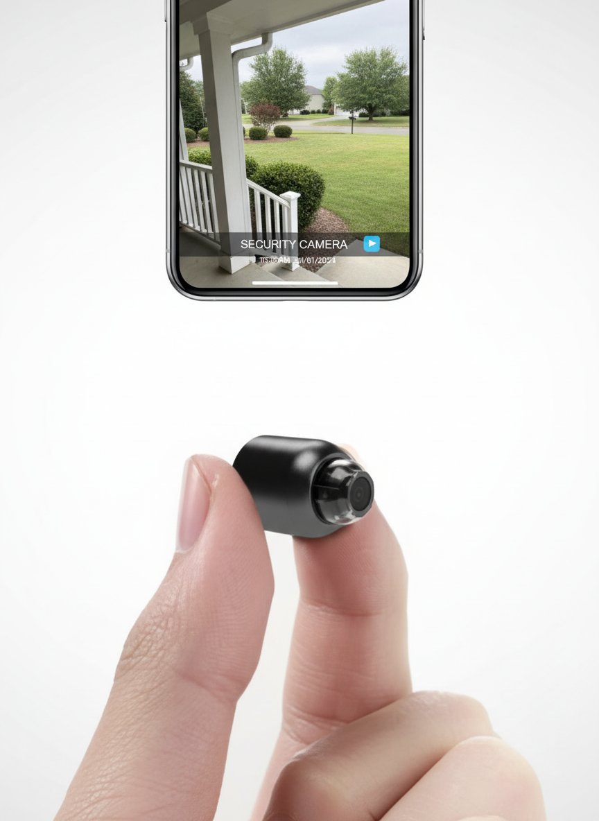 Small WiFi Security Camera Night Vision Security Surveillance Camera | Euroselle