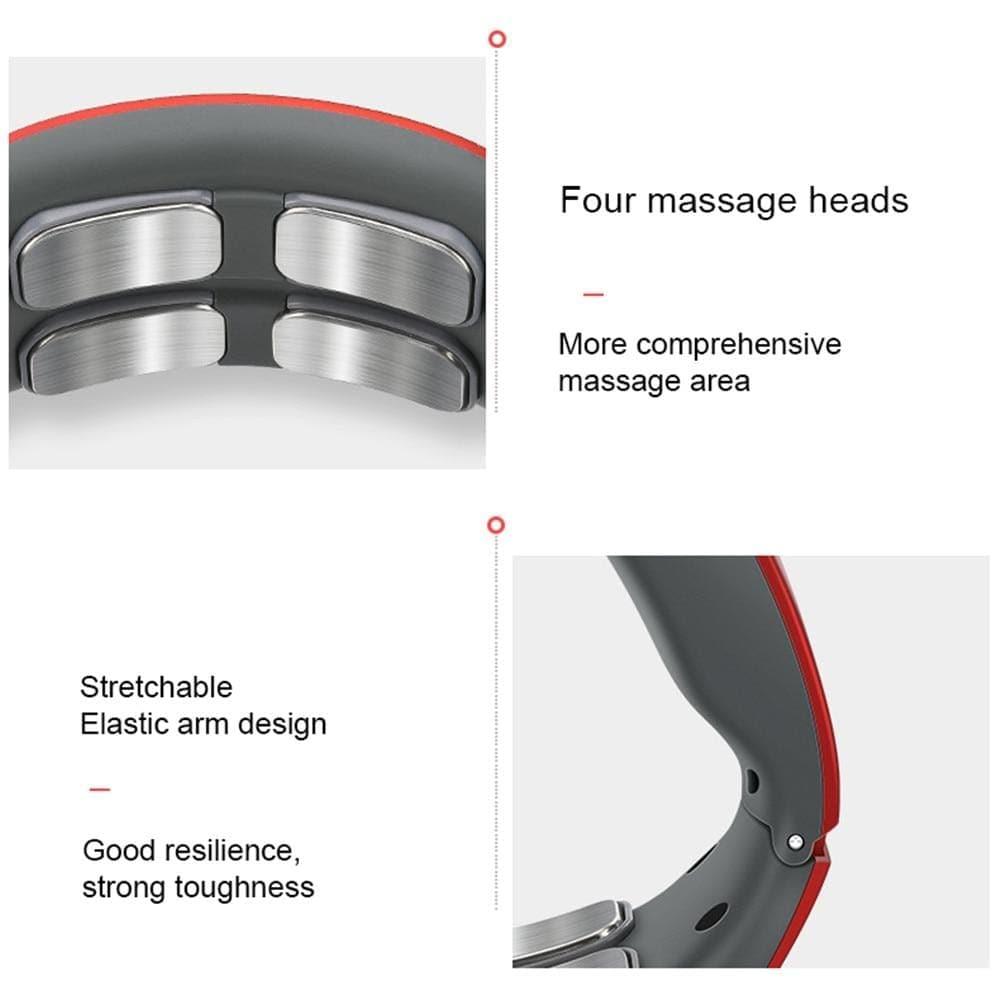 Smart nakkemassager med varme til lindring af spændinger | Euroselle