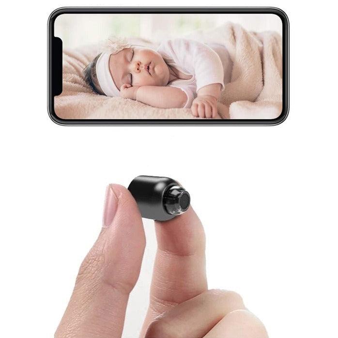 Mini caméra Wi-Fi avec vision nocturne et HD | Euroselle