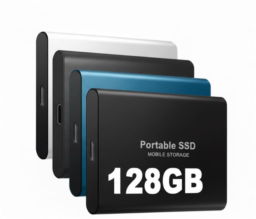 TEHNOLOGIE | SSD extern Mini de 128GB | Stocare portabilă USB 3.1 | Euroselle