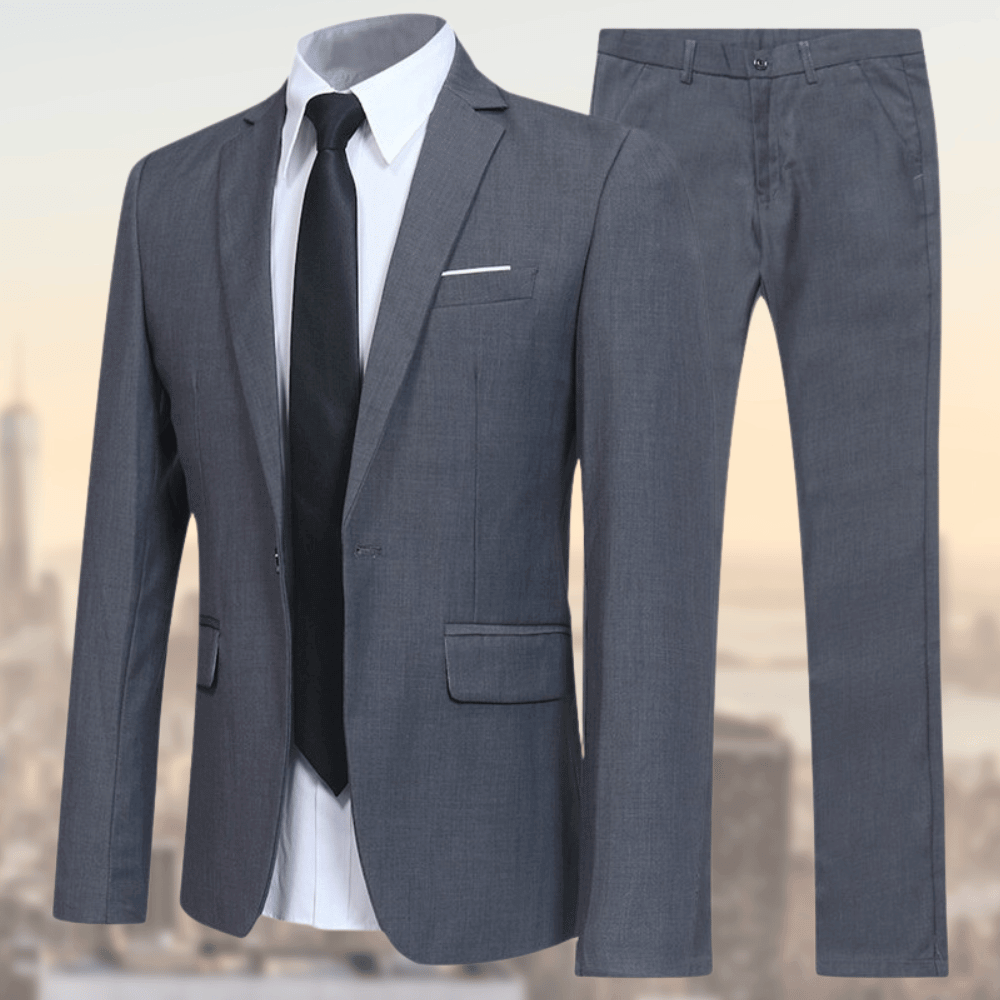Costum business slim fit rafinat | Euroselle