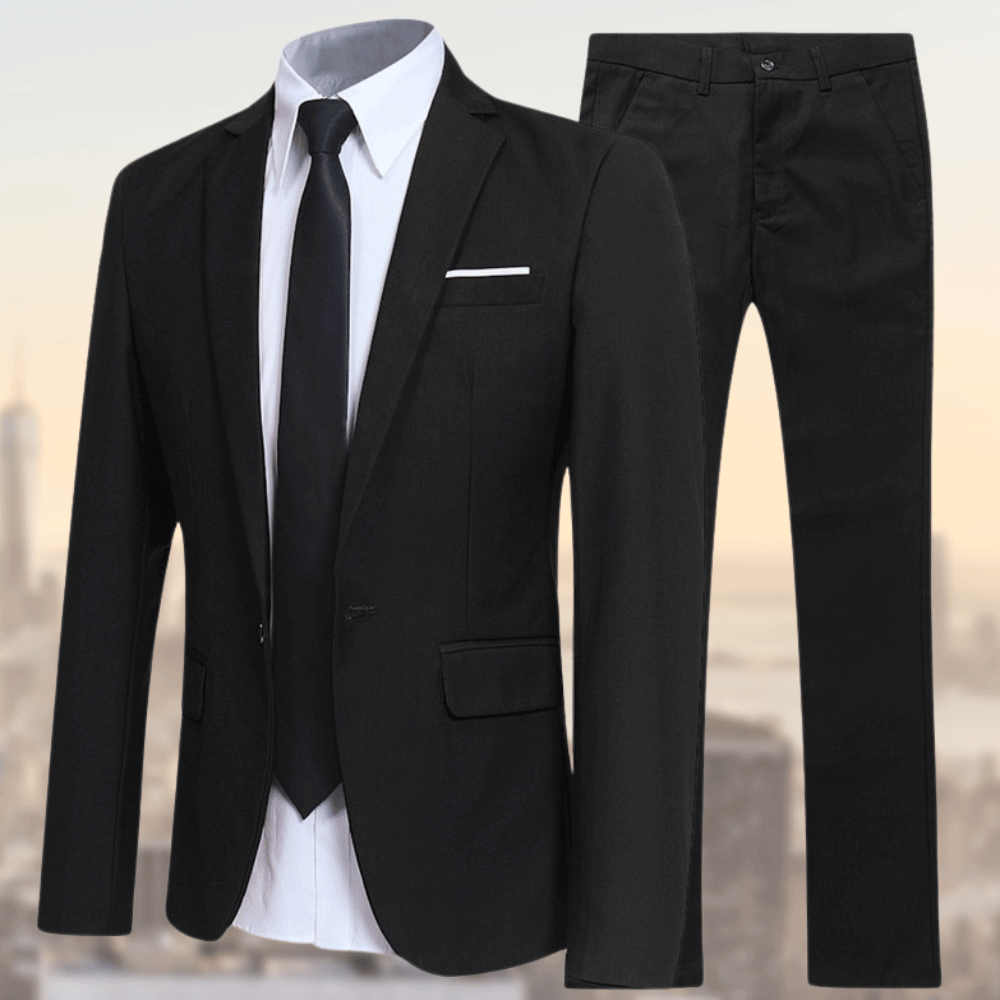 Costum business slim fit rafinat | Euroselle