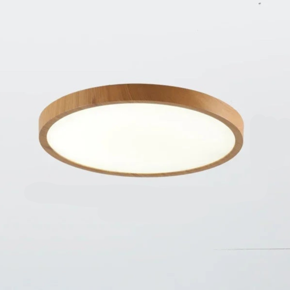 Dunne ronde plafondlamp | Verstelbare ledlamp, modern | Woonkamer en slaapkamer | Euroselle